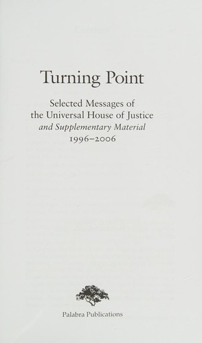 Cover for Turning point