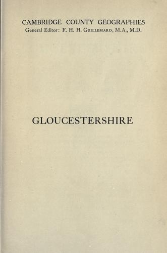 Cover for Gloucestershire.