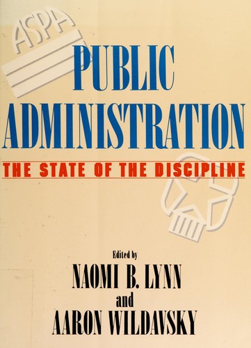 Cover for Public administration