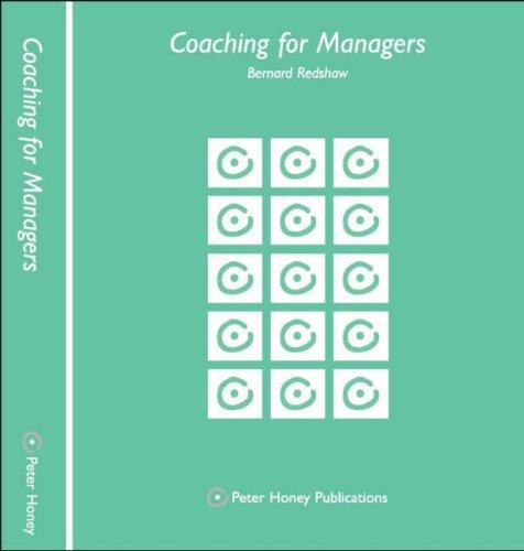 Cover for Coaching for Managers