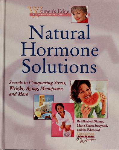Cover for Natural hormone solutions