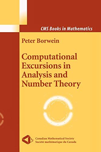 Cover for Computational Excursions in Analysis and Number Theory