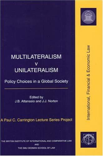 Cover for Multilateralism V Unilateralism