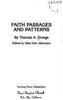 Cover for Faith passages and patterns