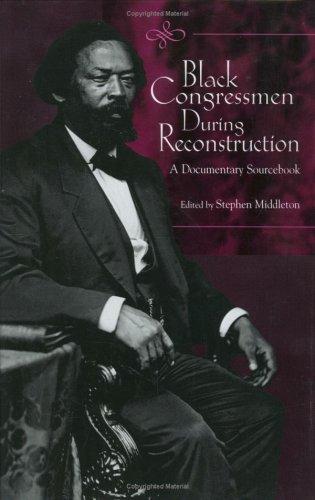 Cover for Black congressmen during Reconstruction