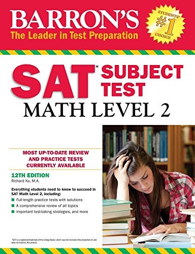 Cover for Barron's SAT Subject Test: Math Level 2, 12th Edition
