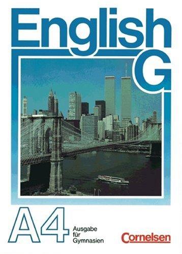 Cover for English G, Ausgabe A, Bd.4, Schülerbuch