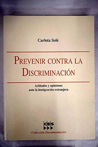 Cover for Prevenir contra la discriminación