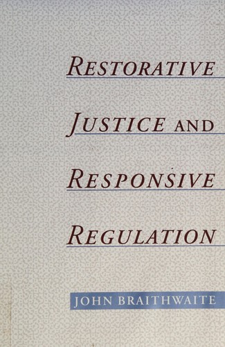Cover for Restorative justice & responsive regulation