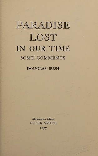 Cover for Paradise Lost in Out Time