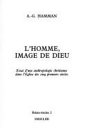 Cover for L' homme, image de Dieu