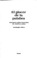 Cover for El Placer de la palabra