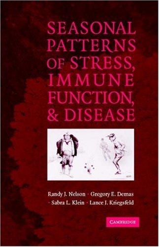 Cover for Seasonal Patterns of Stress, Immune Function, and Disease