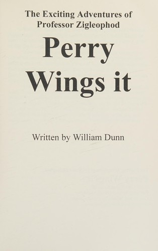 Cover for Perry Wings It