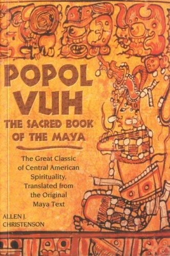 Cover for Popol Vuh: The Sacred Book of the Maya 