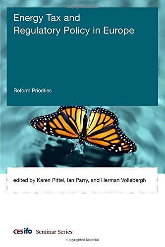 Cover for Energy Tax and Regulatory Policy in Europe