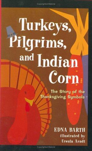 Cover for Turkeys, Pilgrims, and Indian corn