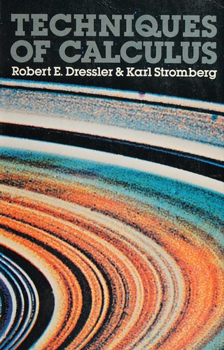 Cover for Techniques of Calculus