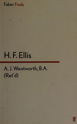 Cover for A. J. Wentworth, B. A. (Ret'D. )