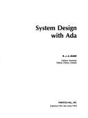 Cover for System design with Ada
