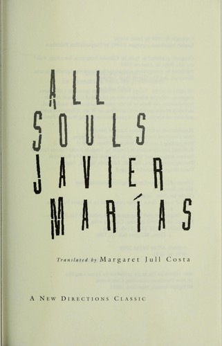 Cover for All souls