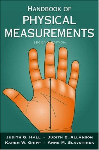 Cover for Handbook of Physical Measurements (Oxford Handbook)