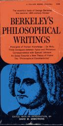 Cover for Berkeley's philosophicla writings