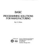 Cover for BASIC programming solutions for manufacturing