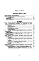 Cover for Impact of the proposed 1995 Federal Transit Administration's budget
