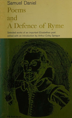 Cover for Poems and a defence of ryme, (Phoenix Books)