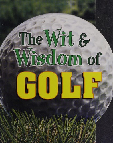 Cover for Shaped Wit and Wisdom Golf