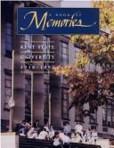 Cover for A Book of memories