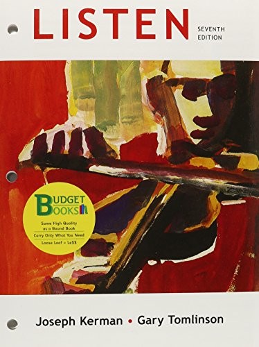 Cover for Loose-leaf Version of Listen 7e & 6-CD Set