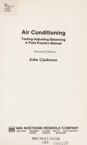 Cover for Air conditioning testing, adjusting, balancing