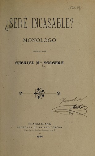 Cover for ¿Seré incasable?