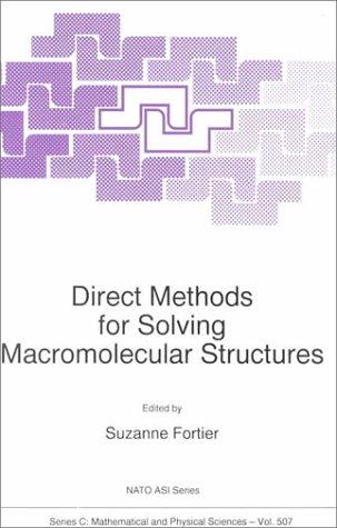 Cover for Direct methods for solving macromolecular structures