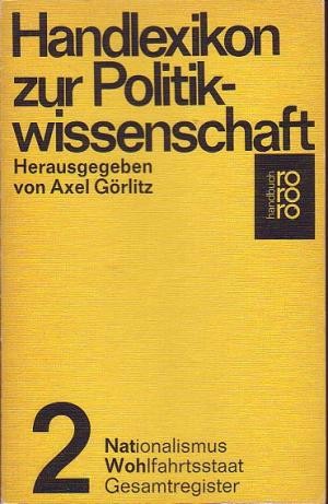 Cover for Handlexikon zur Politikwissenschaft