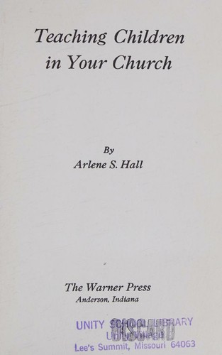 Cover for Teaching children in your church