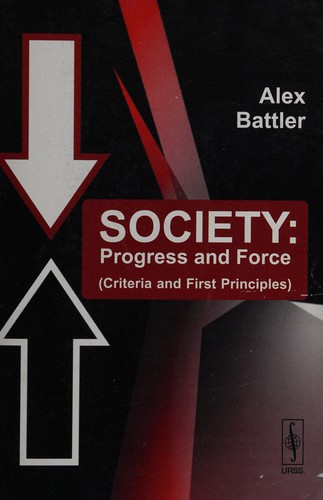 Cover for Society