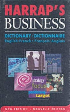 Cover for Harrap French-English/English-French Business Dictionary