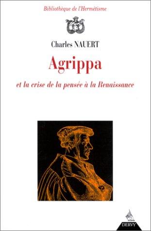 Cover for Agrippa et la crise de la pensée à la Renaissance