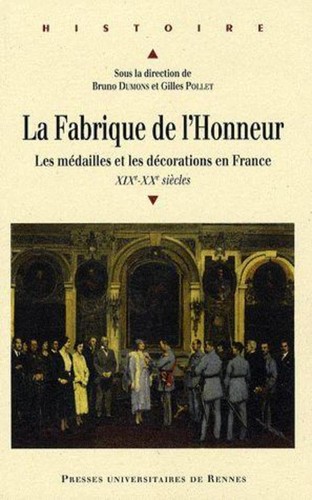 Cover for La fabrique de l'honneur