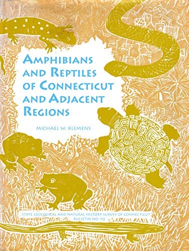 Cover for Amphibians and reptiles of Connecticut and adjacent regions