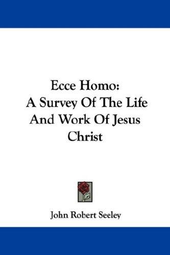 Cover for Ecce Homo