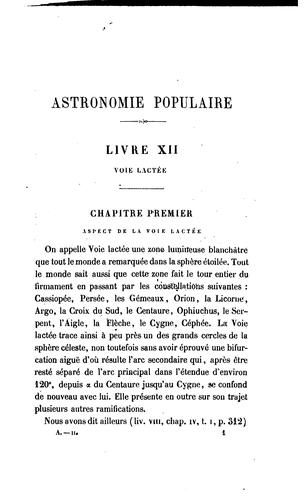 Cover for Astronomie populaire, publ. sous la direction de J.-A. Barral
