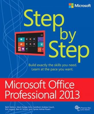 Cover for Microsoft Office Professional 2013 Step by Step