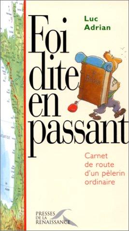 Cover for Foi dite en passant