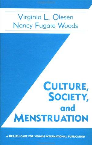 Cover for Culture, society, and menstruation