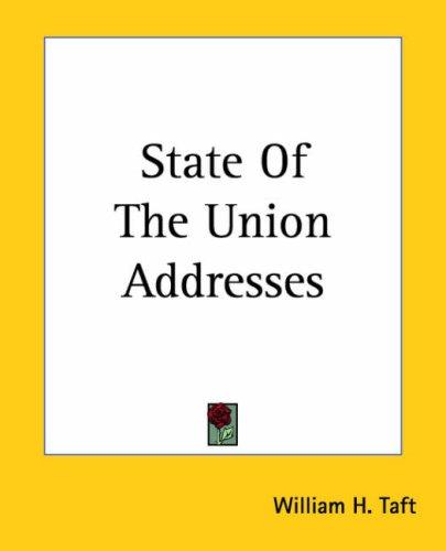 Cover for State Of The Union Addresses