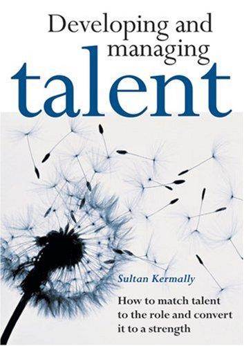 Cover for Developing and Managing Talent